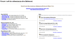 Desktop Screenshot of bellwood.olek.waw.pl