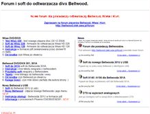 Tablet Screenshot of bellwood.olek.waw.pl